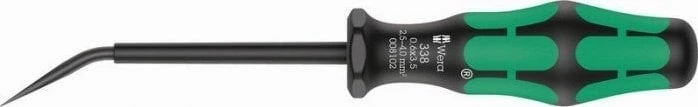 Įrankis rinklių kontaktams 0.6x3.5x81mm 008102 Wera