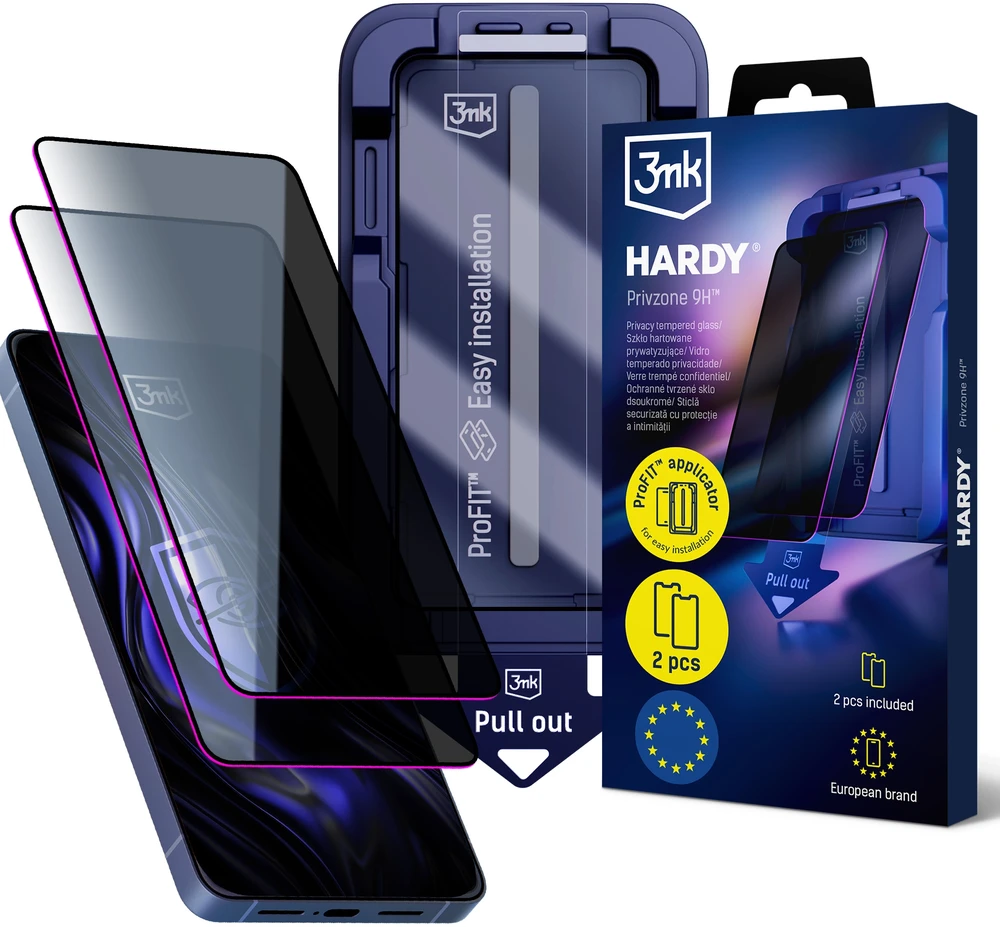 3mk Samsung Galaxy S24 Ultra – grūdintas privatumo stiklas 9H