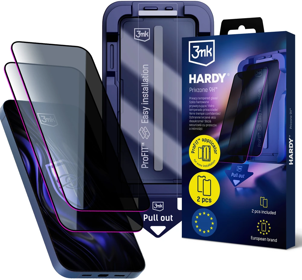 3mk Samsung Galaxy S24/S25 - Hardy Privzone 9H