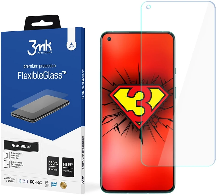 LCD apsauginė plėvelė 3MK Flexible Glass OnePlus 8T 5G