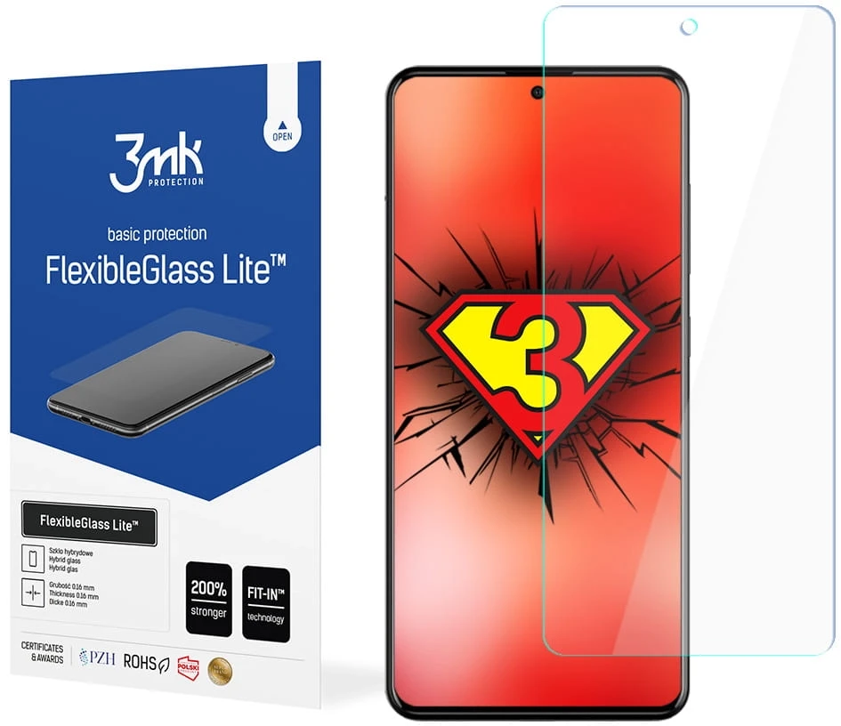 3MK FlexibleGlass Lite Samsung Galaxy A725 A72 hibridinis stiklas Lite