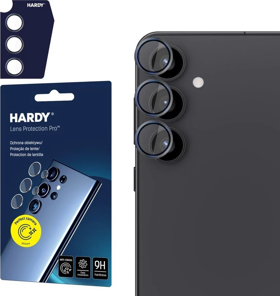 3Mk Samsung Galaxy S25 – HARDY Lens Protection Pro Juodas