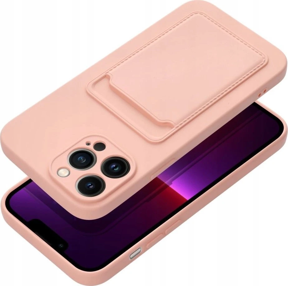 Oem CARD dėklas, skirtas IPHONE 16 Pro rožinis