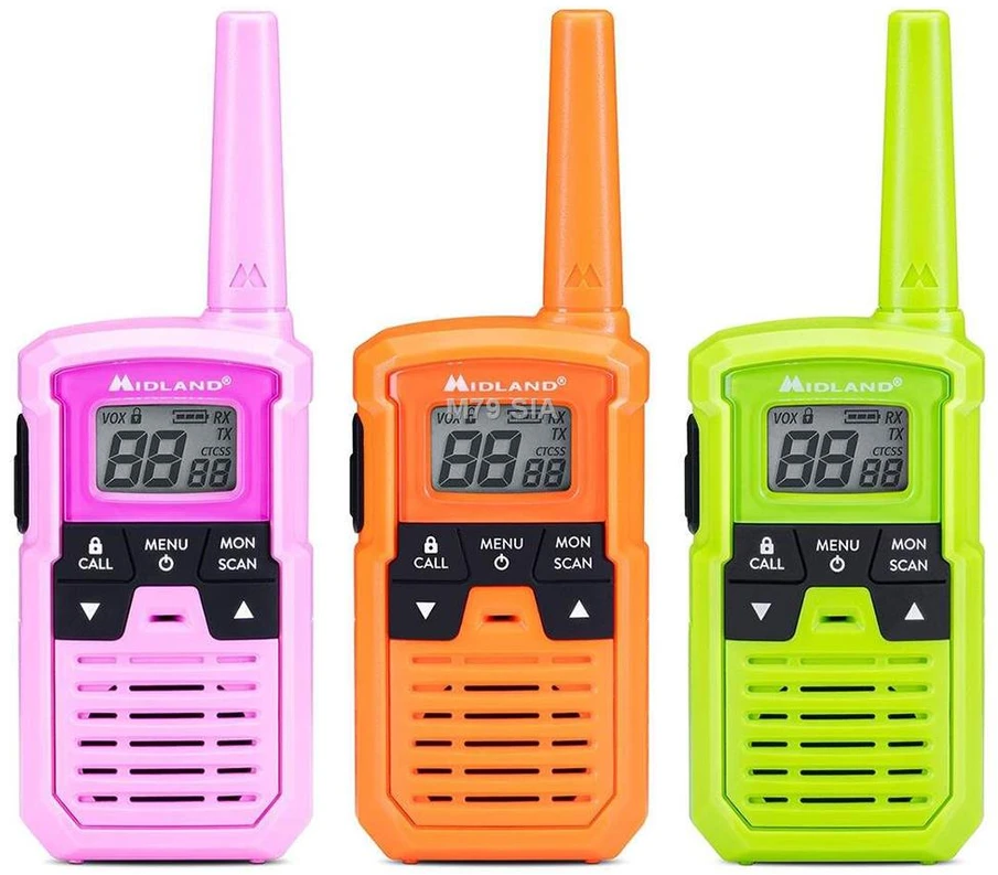Dvipusis radijas Midland, 3vnt