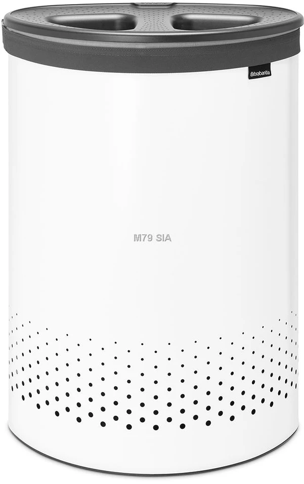 Brabantia Selector skalbinių dėžė, 55L - Baltas