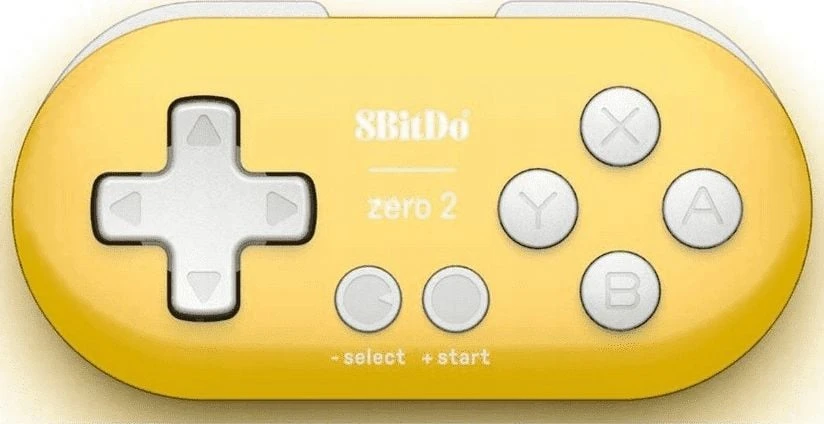 8BitDo Zero 2 Geltonas