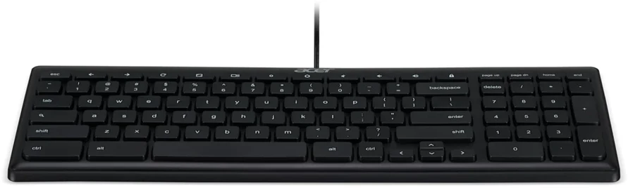 Acer AKW900 | Klaviatūra | su laidu | US International | Juodas