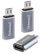 Adapteris USB Intenso C480M - USB-C do microUSB (komplektas 3 sztuki) (7600213)