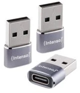 Adapteris USB Intenso adapteris USB-C USB-A kabeliams, antracito spalvos (7600013)