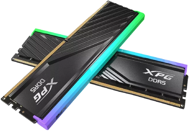 RAM ADATA XPG LANCER BLADE RGB DDR5 32GB 2x16GB UDIMM 6000MHz CL 30-40-40 Juodas