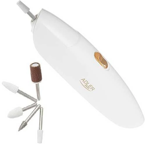 Adler | 5in1 elektrinis nagų gręžtuvas | AD 2179 | Baltas