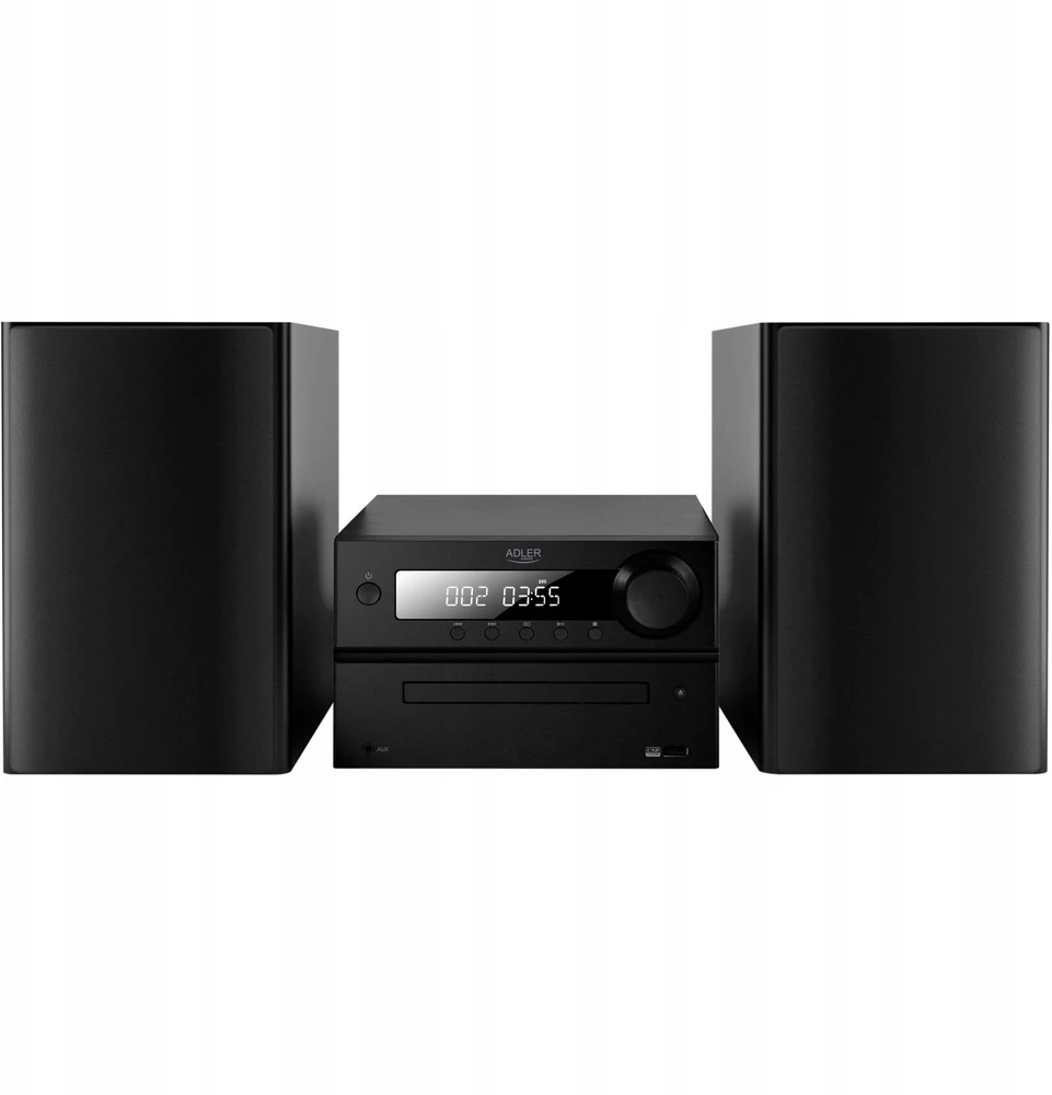 Muzikinis centras Camry Adler AD 1917 HI-FI bokštinė kolonėlė Bluetooth/ CD/ USB/ FM radijas Juoda