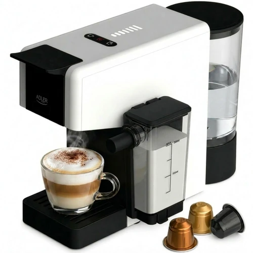 Kavos aparatas kapsulinis Adler Multi-kapsulu espresso automats 0.8L 1400W (AD 4391)