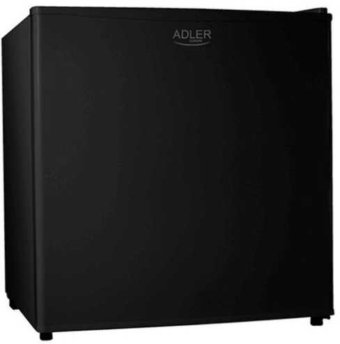 Adler Šaldytuvas | AD 8096 | Energy efficiency class E | Free standing | Larder | Height 49.5 cm | Šaldytuvas net capacity 45 L | 39 dB | Juodas