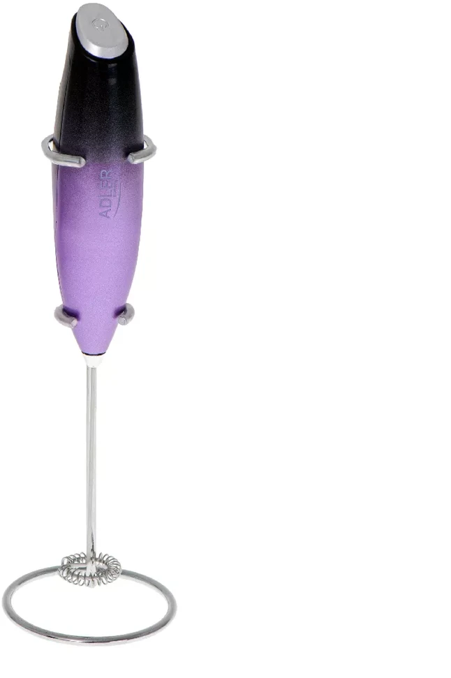 Adler | Pieno plaktuvas su stovu | AD 4499 | Pieno plakiklis | Juodas/Violetinė