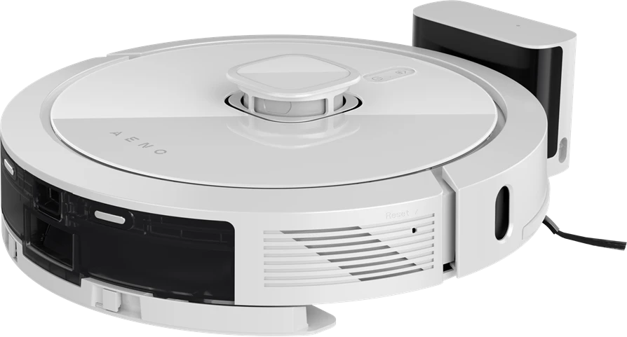 AENO RC8S Robot Vacuum, lazerinis Navigation, 2-in-1, 4000Pa, Baltas