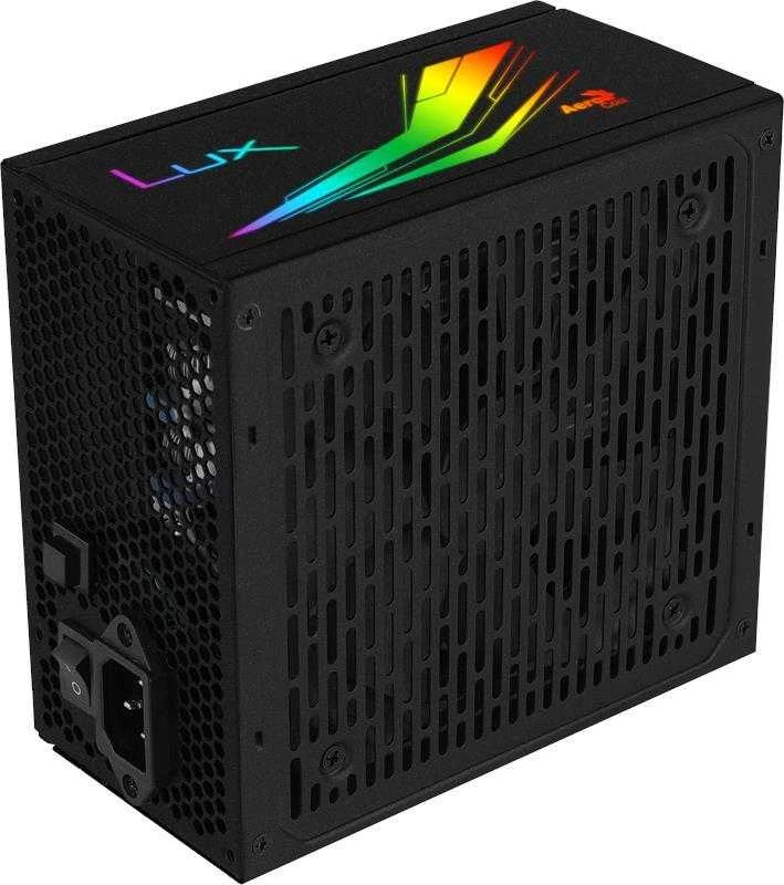 Maitinimo šaltinis Aerocool LUX AEROPGSLUXRGB-550 (550 W, 120 mm)