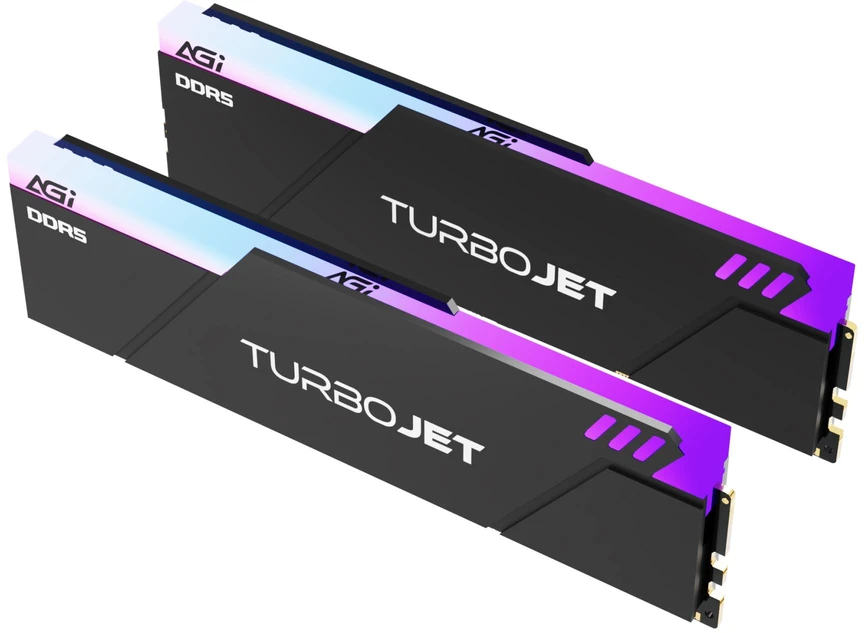 RAM AGI Technology UD858 TurboJet RGB, DDR5, 32 GB, 6000 MHz, CL30 (AGI6APC16UD858-DC) atmintis