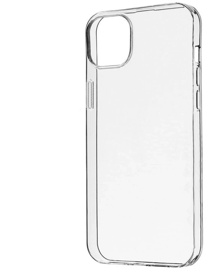 Dėklas Connect Caura Silikona Vāciņš iPhone 14 1.5mm Tievs TPU Kristāla Caurspīdīgs Viegls un Elastīgs Aizsardzība