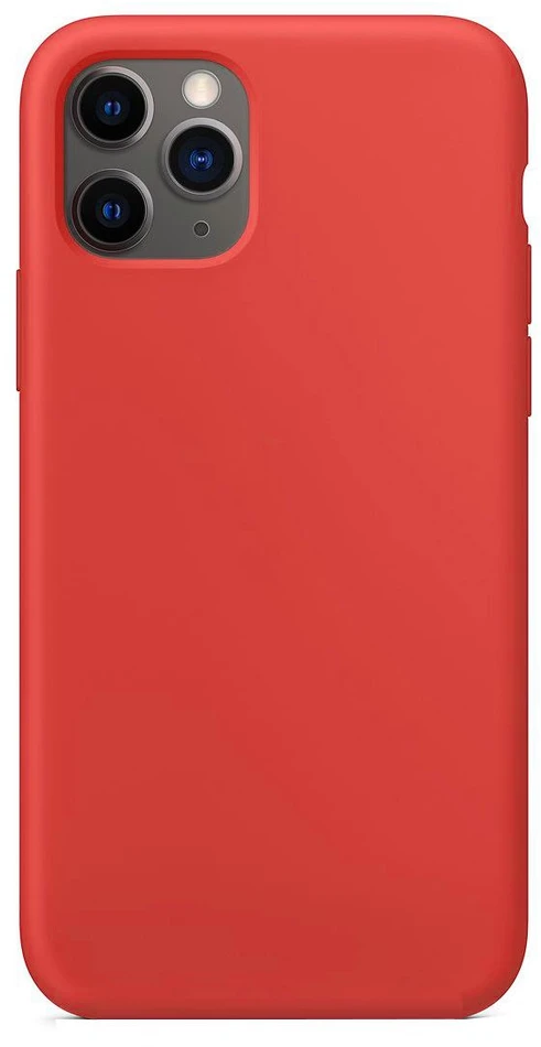 Dėklas Connect Apple iPhone 11 Pro Max Soft Case with bottom Raudona