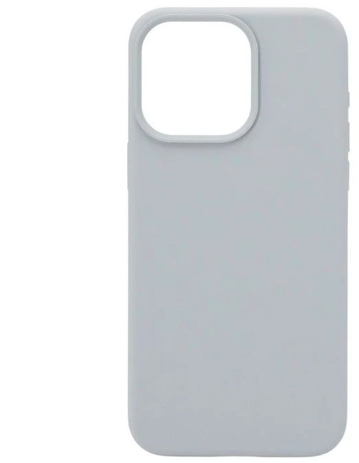 Connect iPhone 15 Pro Max Premium Magsafe Soft Touch Silikona Vāka Pelēkzilā
