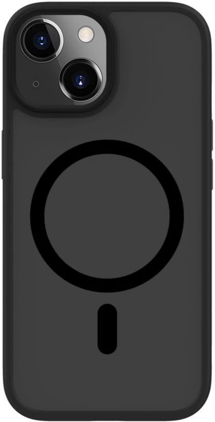 Dėklas iLike Connect Hibrīdā Magnētiskā Vāciņš iPhone 15 PC + TPU Melns