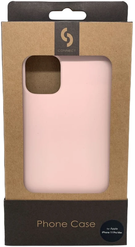 Dėklas Connect Apple iPhone 11 Pro Max Soft Case with bottom Rožinė Sand