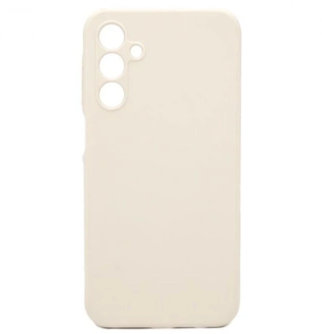 Back Cover Connect Samsung Galaxy A14 4G / A14 5G Premium Quality Soft Touch Silikoninis dėklas Antique Baltas