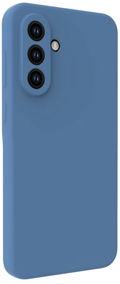Back Cover Connect Samsung Galaxy A35 5G Premium Quality Soft Touch Silikoninis dėklas Midnight Mėlyna