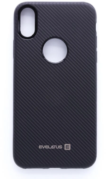 Dėklas Evelatus Apple iPhone X Carbon Juodas