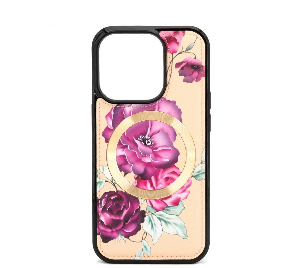 Dėklas Evelatus Apple iPhone 15 Pro Wallet and Slim Cover Case rusvai gelsvas