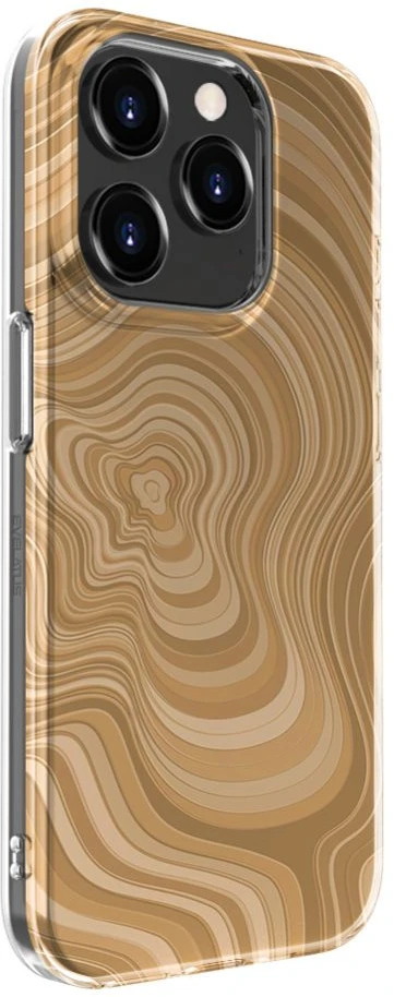 Dėklas Evelatus Apple iPhone 15 Pro PC Customized Print Design Desert Gold