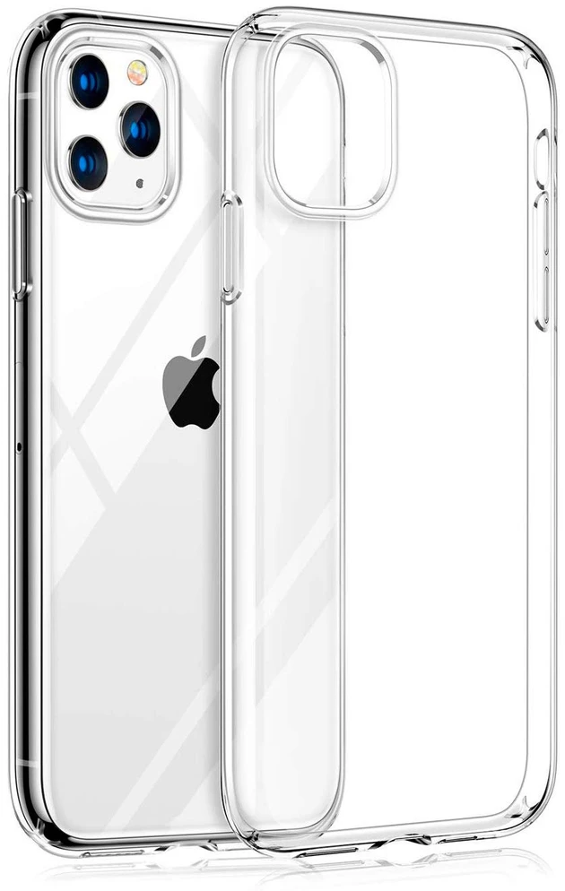 Evelatus Apple iPhone 11 Pro Max Clear Silikoninis dėklas 1.5mm TPU Transparent