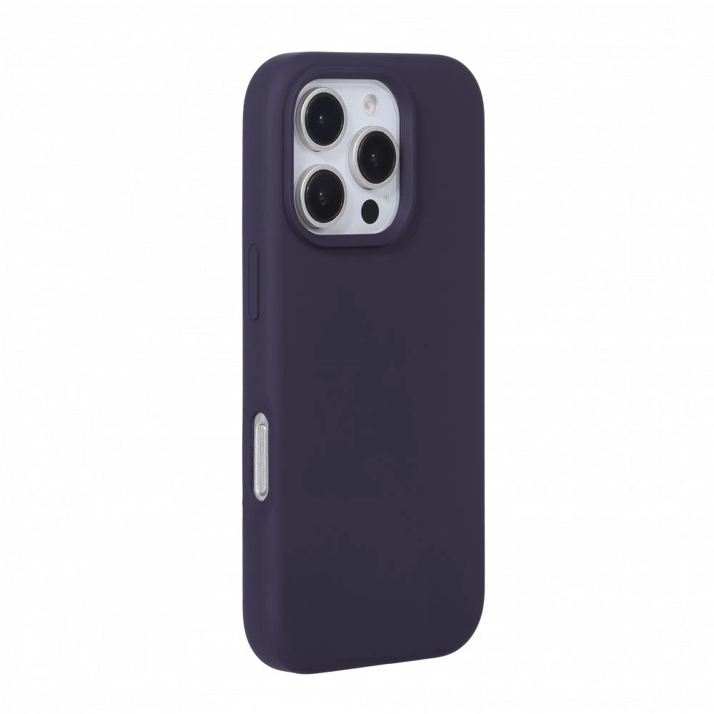 Back Cover Evelatus Apple iPhone 16 Pro Max Premium Magsafe Soft Touch Silikoninis dėklas Deep Violetinė