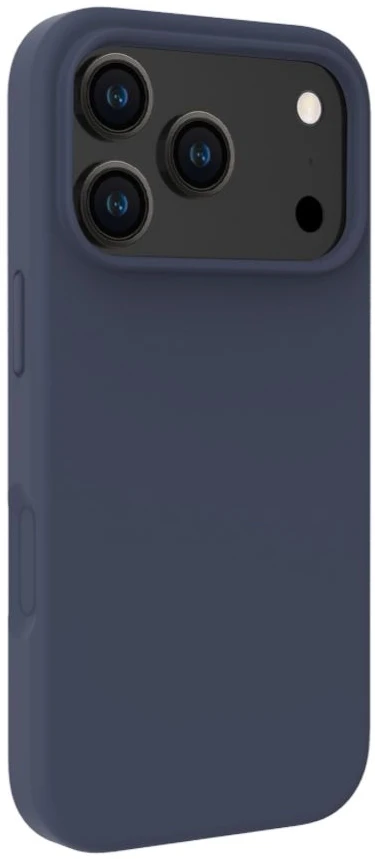 Aizmugurējais vāciņš Evelatus Apple iPhone 18 Pro Premium Magsafe Soft Touch Silikoninis dėklas Dark Mėlyna
