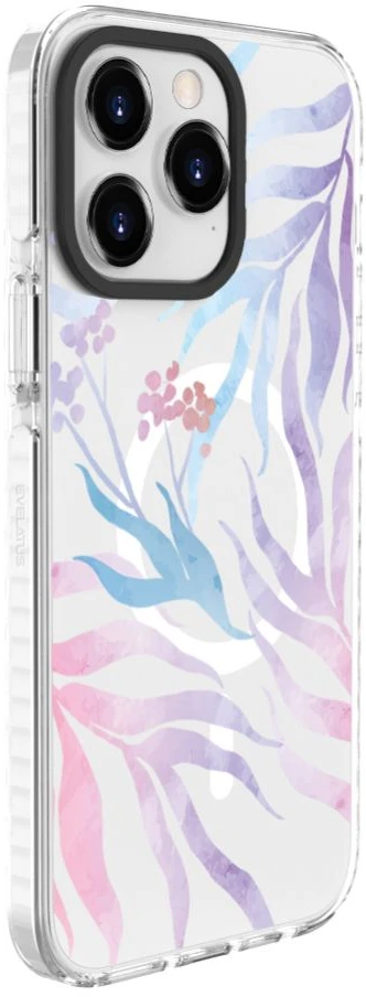 Dėklas Evelatus Apple iPhone 15 Pro Max PC+TPU With MagSafe Customized Print Flower