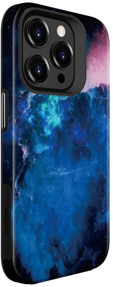 Dėklas Evelatus iPhone 15 Pro Armor Case TPU + PC Drukas dizains Galaxy