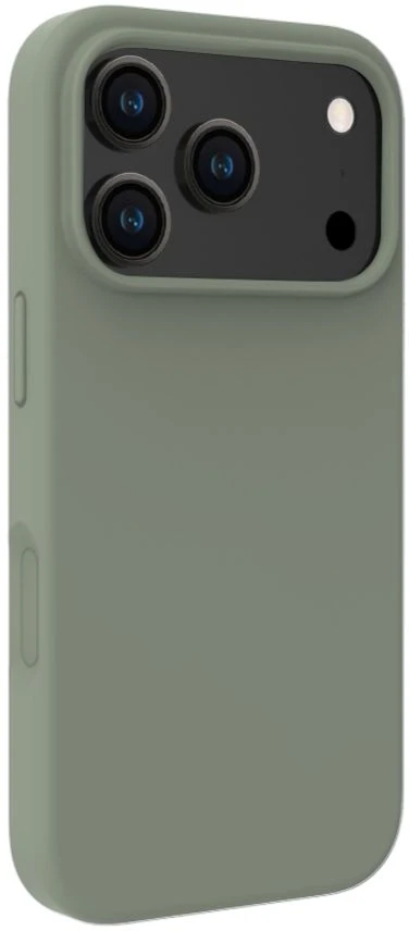 Aizmugurējais vāciņš Evelatus Apple iPhone 18 Pro Premium Magsafe Soft Touch Silikoninis dėklas Dark Olive