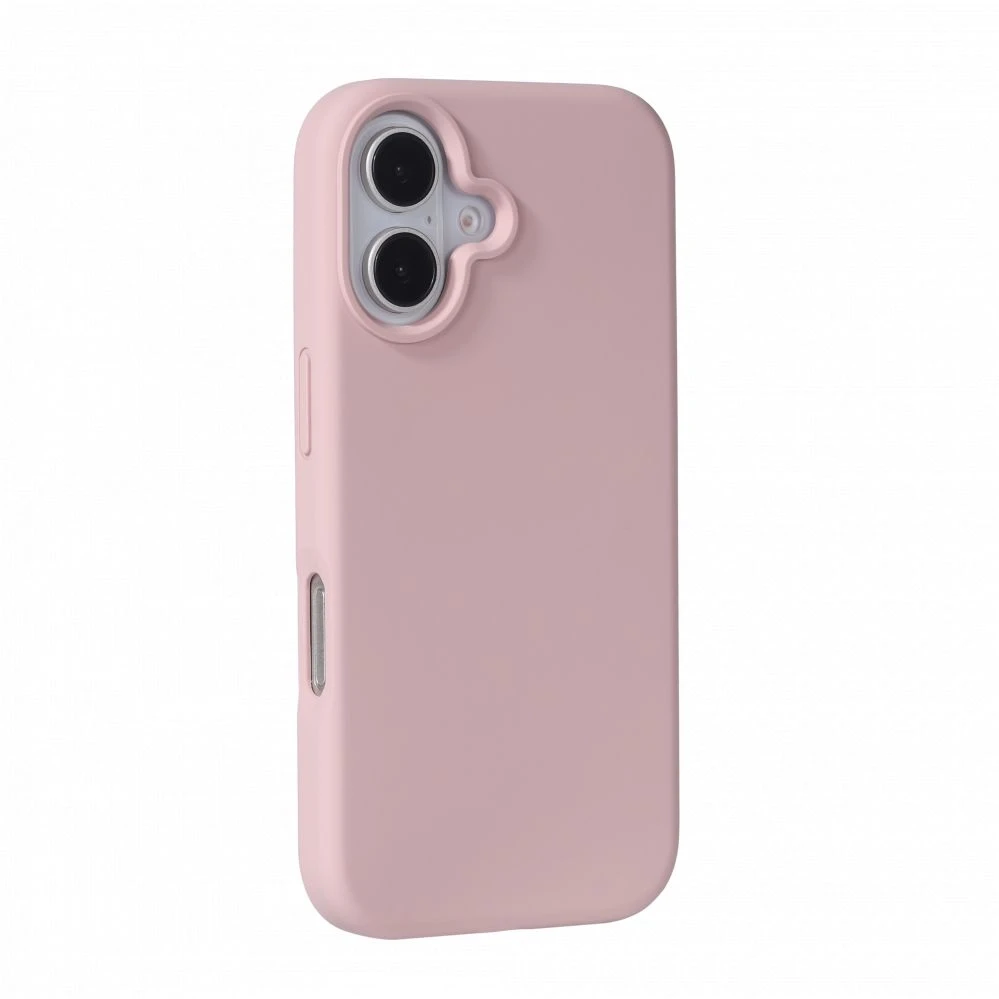 Back Cover Evelatus Apple iPhone 16 Premium Magsafe Soft Touch Silikoninis dėklas Rožinė Sand