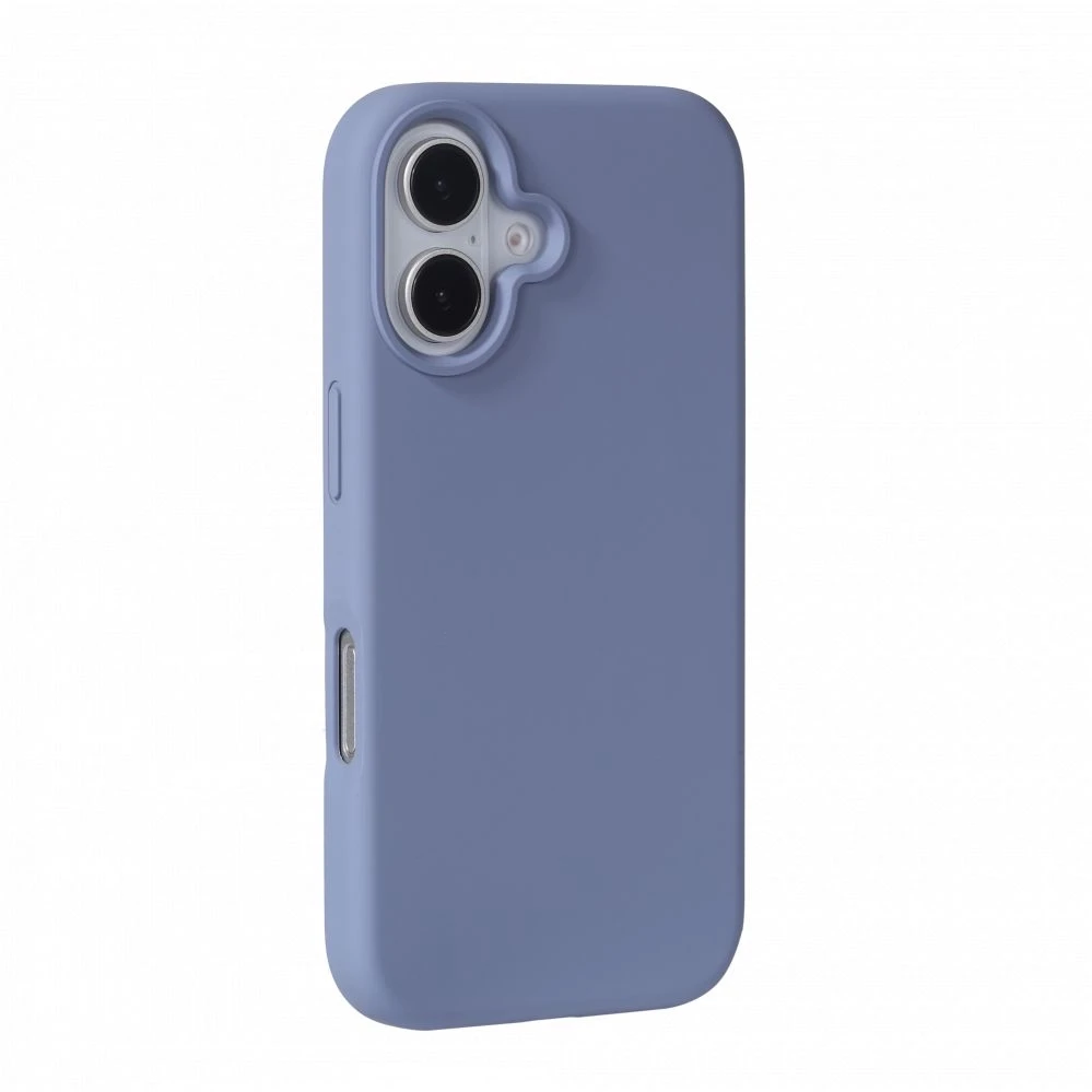 Back Cover Evelatus Apple iPhone 16 Premium Magsafe Soft Touch Silikoninis dėklas Lavender Gray