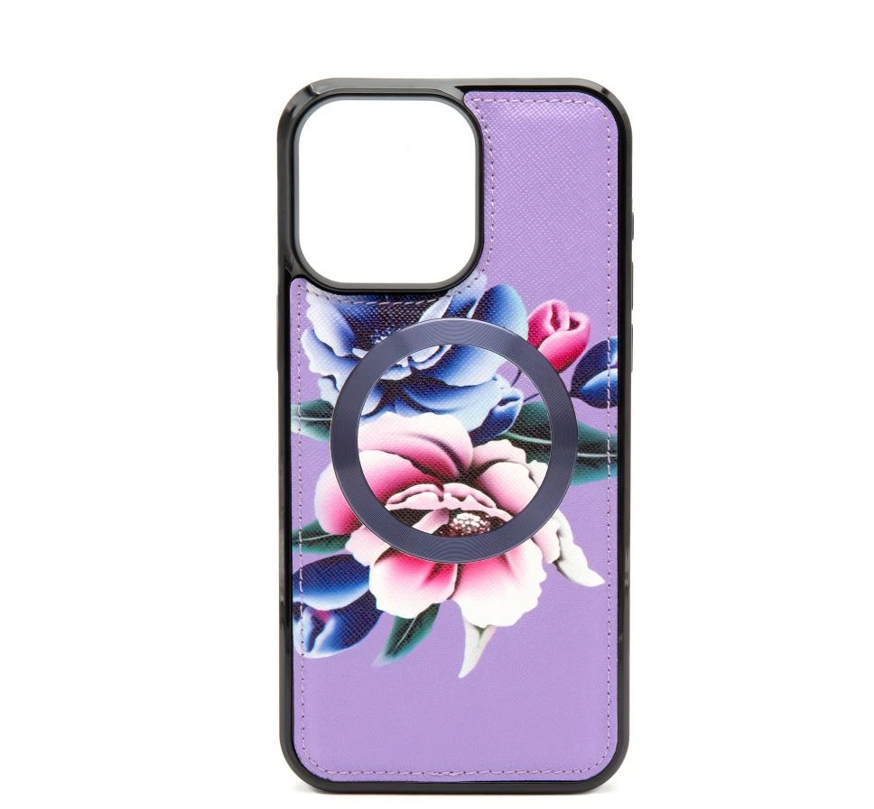 Dėklas Evelatus Apple iPhone 15 Pro Wallet and Slim Cover Case Violetinė