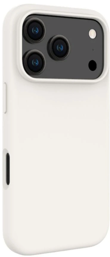 Aizmugurējais vāciņš Evelatus Apple iPhone 18 Pro Premium Magsafe Soft Touch Silikoninis dėklas Sidabrinis