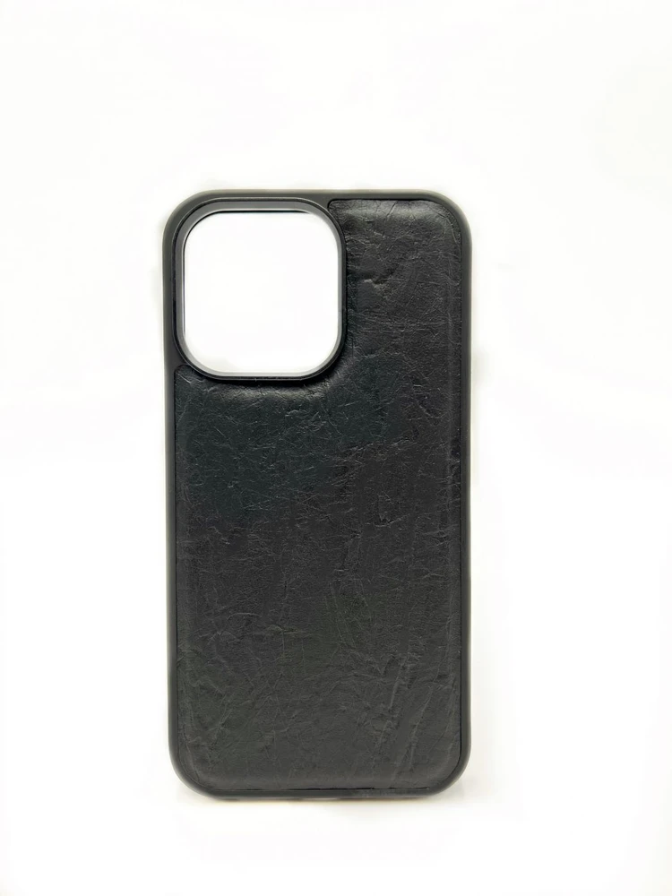 Dėklas Evelatus Apple iPhone 14 Pro Max Silicone case Kraft Juodas