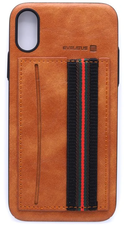 Dėklas Evelatus Apple iPhone X Cubit Brown