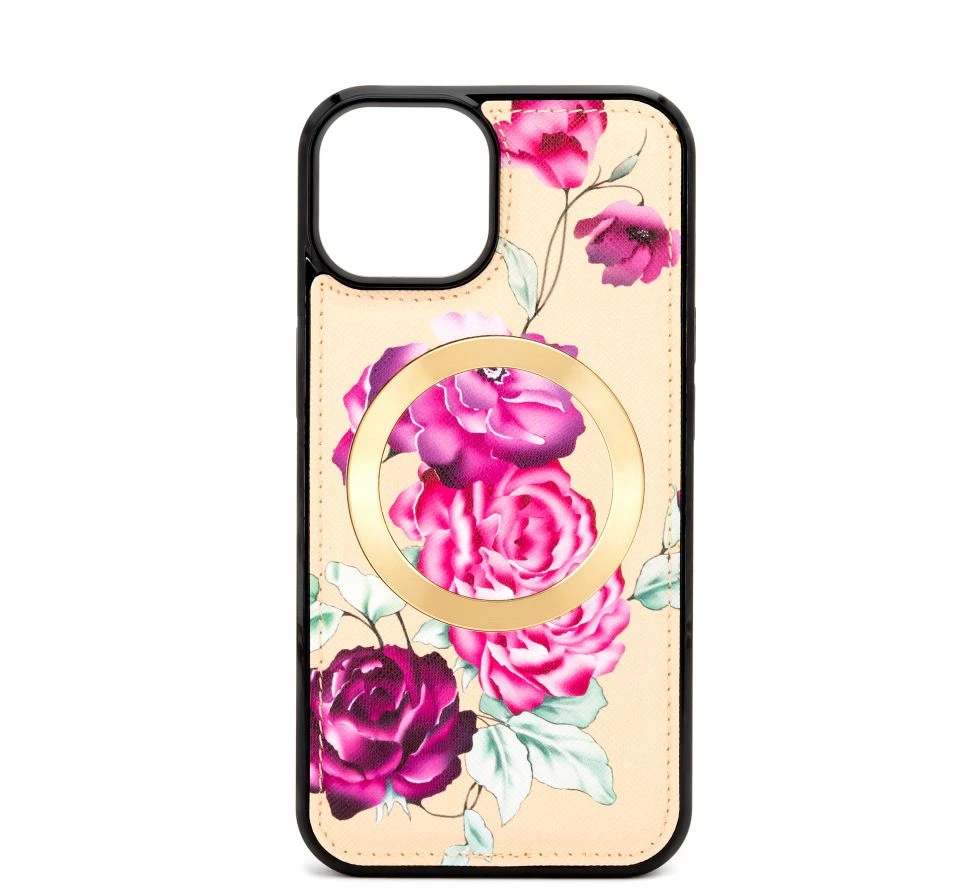 Dėklas Evelatus Apple iPhone 14 Wallet and Slim Cover Case rusvai gelsvas