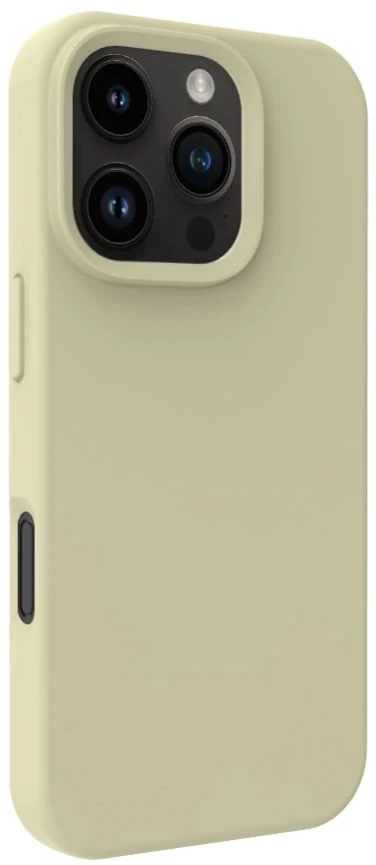 Back Cover Evelatus Apple iPhone 16 Pro Premium Magsafe Soft Touch Silikoninis dėklas Natural Titanium