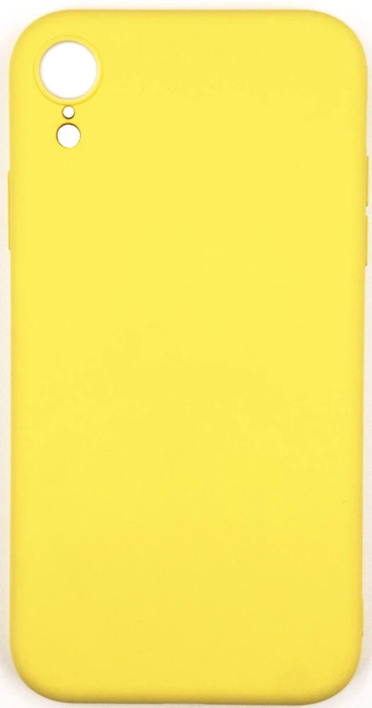 Evelatus Apple iPhone XR Nano Silikoninis dėklas Soft Touch TPU Geltona