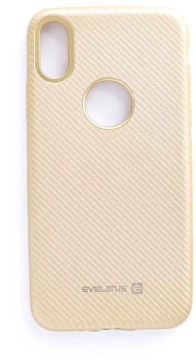 Dėklas Evelatus Apple iPhone X Carbon Gold