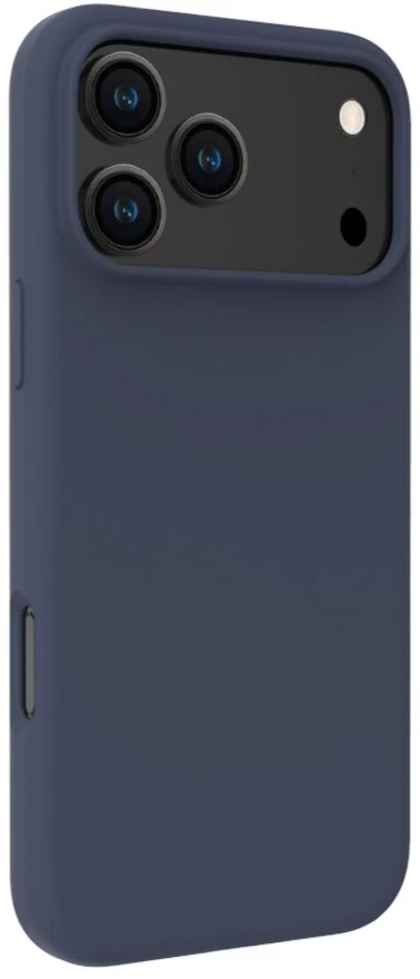 Aizmugurējais vāciņš Evelatus Apple iPhone 18 Pro Max Premium Magsafe Soft Touch Silikoninis dėklas Dark Mėlyna