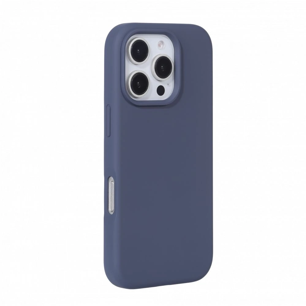 Back Cover Evelatus Apple iPhone 16 Pro Premium Magsafe Soft Touch Silikoninis dėklas Midnight Mėlyna